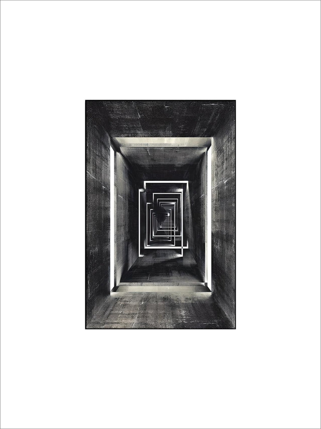Minimalist Abstract Architectural Wall Art Fine Art Canvas Prints Posters Pictures For Modern Apartment Living Room Home Office Decor