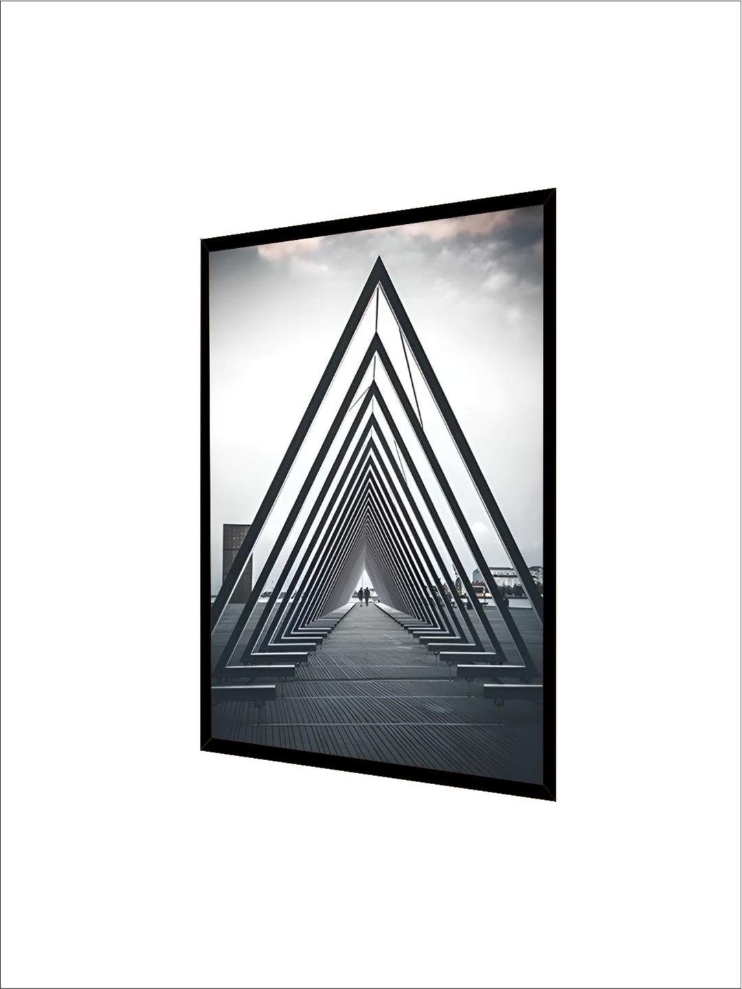 Minimalist Abstract Architectural Wall Art Fine Art Canvas Prints Posters Pictures For Modern Apartment Living Room Home Office Decor