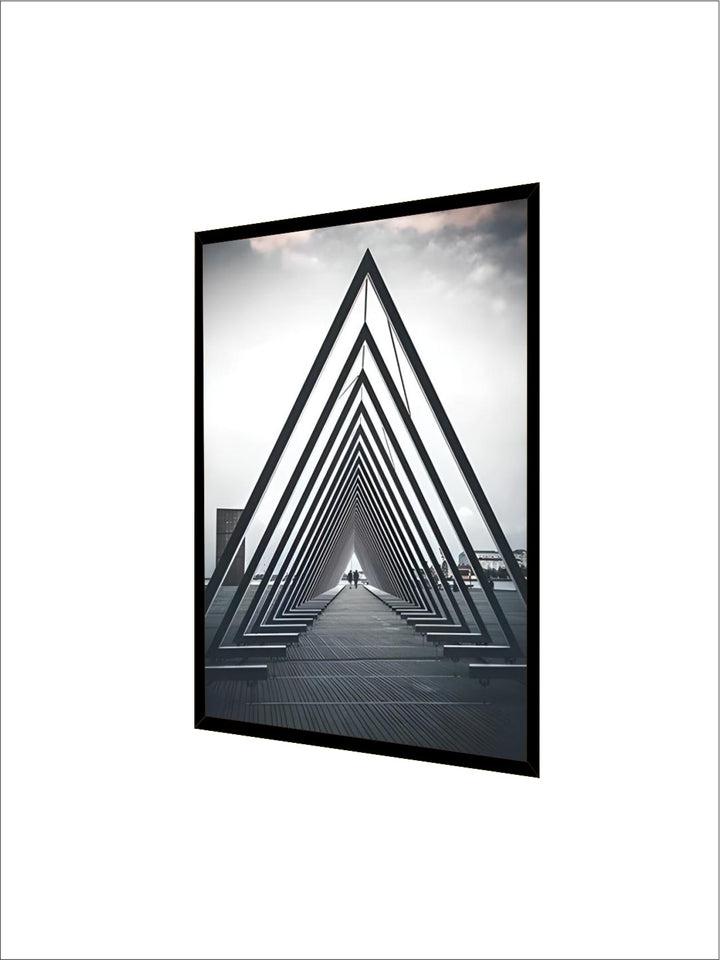 Minimalist Abstract Architectural Wall Art Fine Art Canvas Prints Posters Pictures For Modern Apartment Living Room Home Office Decor