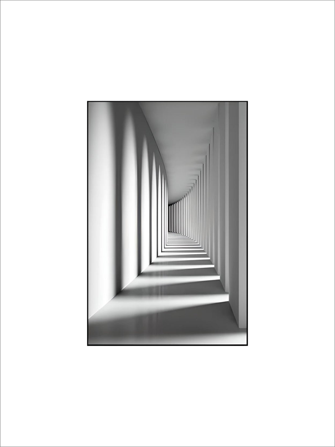 Minimalist Abstract Architectural Wall Art Fine Art Canvas Prints Posters Pictures For Modern Apartment Living Room Home Office Decor