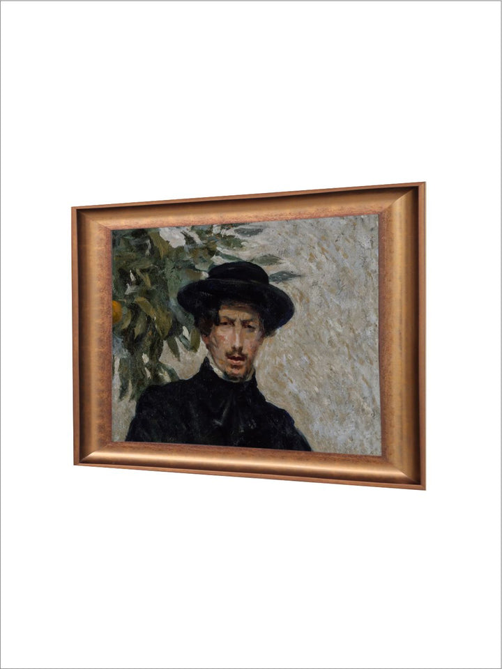 The Vintage Artistry Brown & Black Umberto Boccioni Printed Framed Wall Art