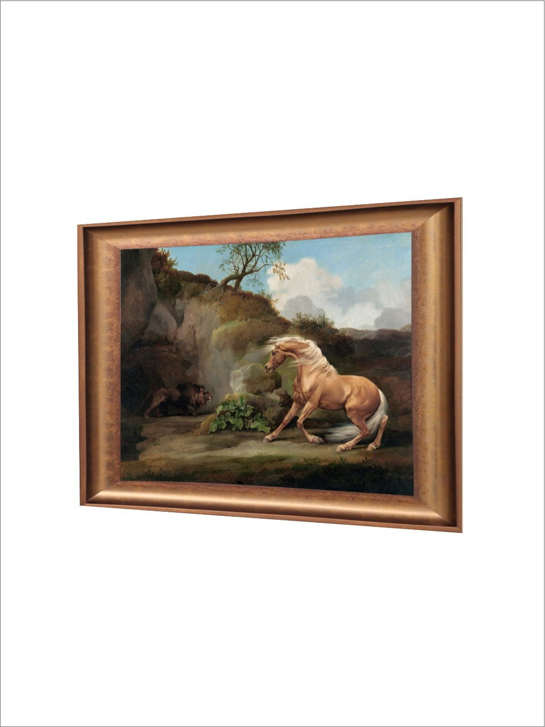 The Vintage Artistry Brown & Green George Stubbs Painting Wall Art