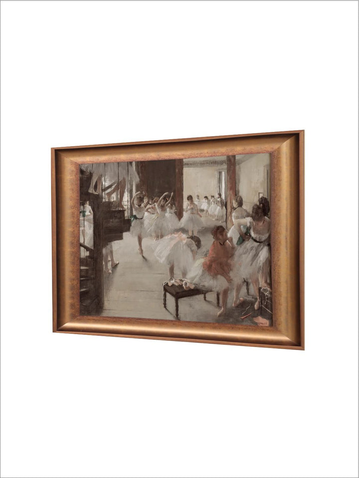 The Vintage Artistry White Ballerinapainting Wall Art