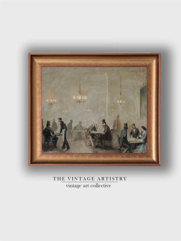 The Vintage Artistry Brown & Greybar Painting Wall Art