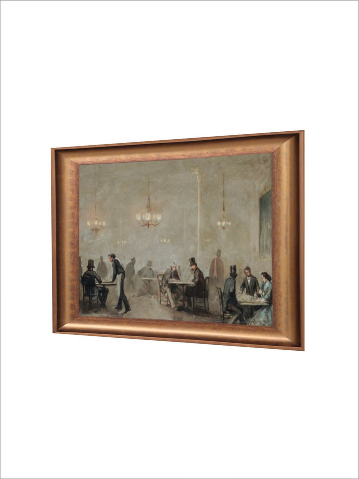 The Vintage Artistry Brown & Greybar Painting Wall Art