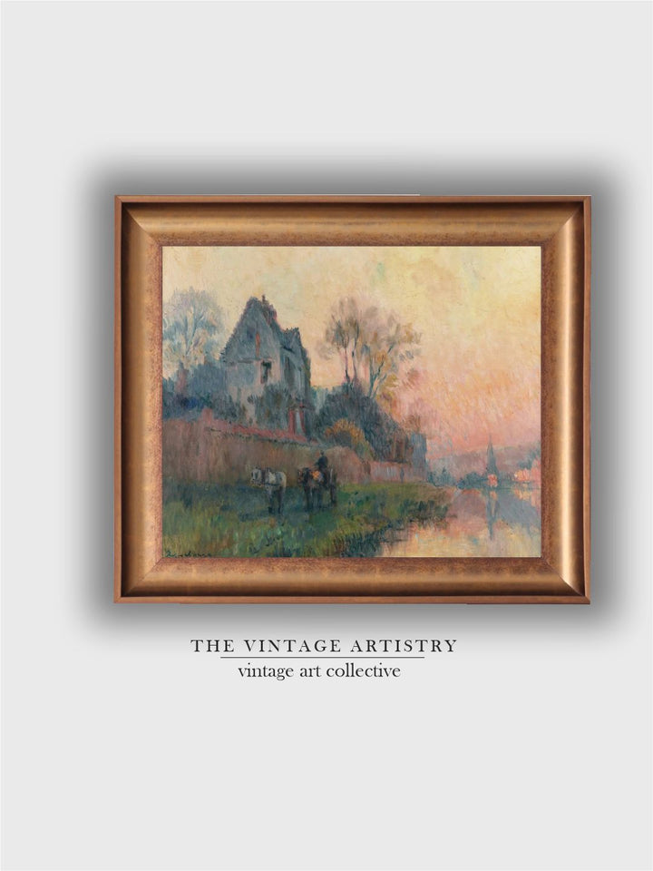 The Vintage Artistry Brownhorse Painting