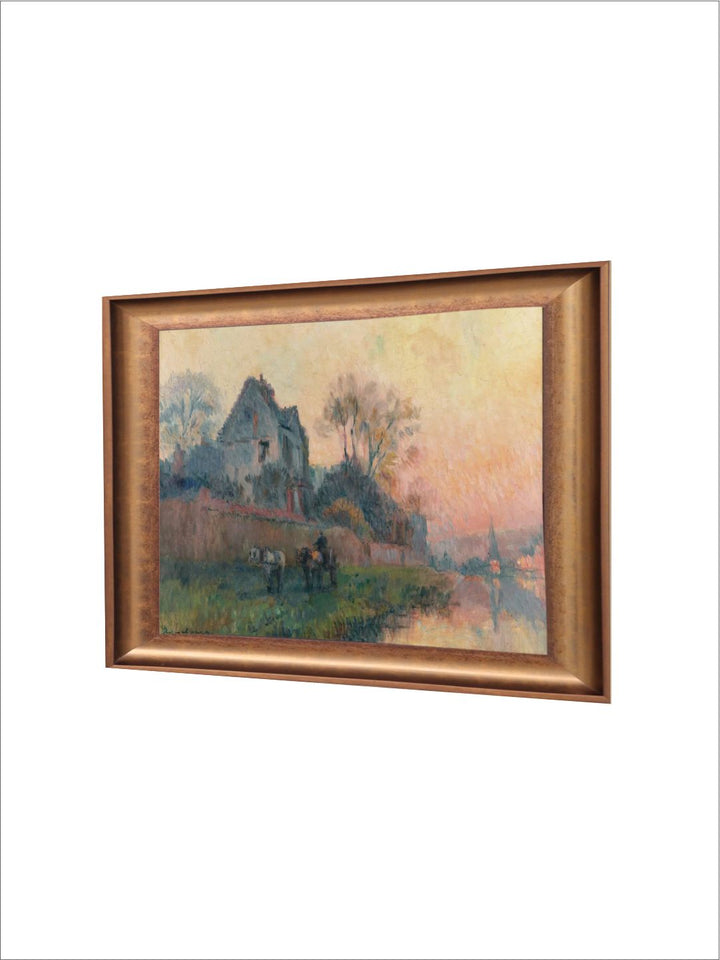 The Vintage Artistry Brownhorse Painting