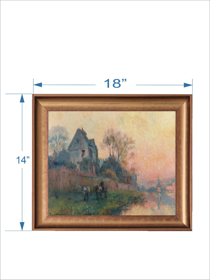The Vintage Artistry Brownhorse Painting