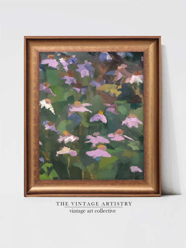 The Vintage Artistry Greenflower Painting Wall Art
