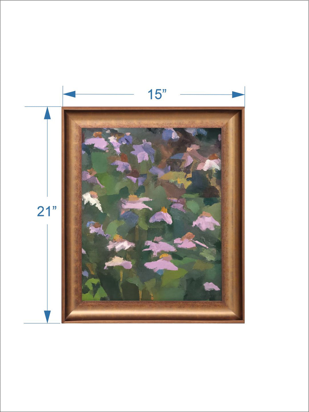 The Vintage Artistry Greenflower Painting Wall Art