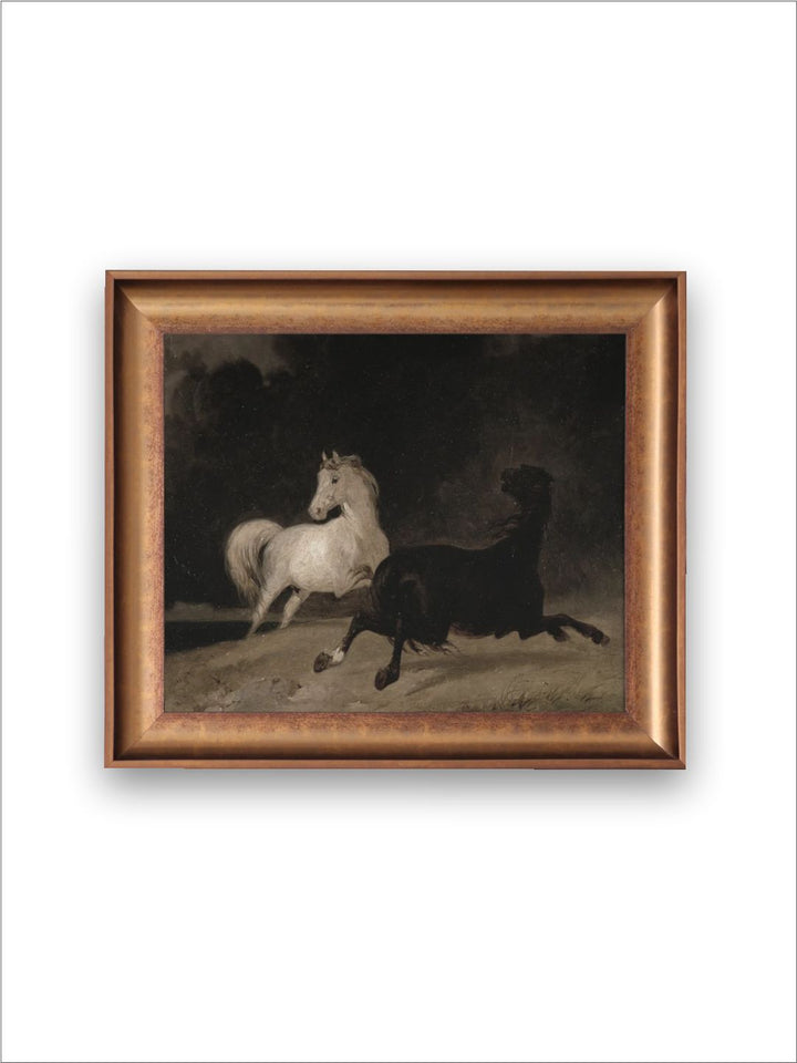 The Vintage Artistry Blackhorse Painting Wall Art