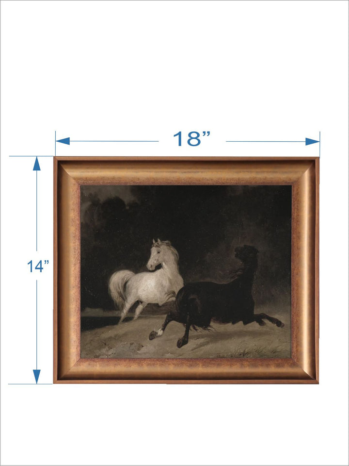 The Vintage Artistry Blackhorse Painting Wall Art