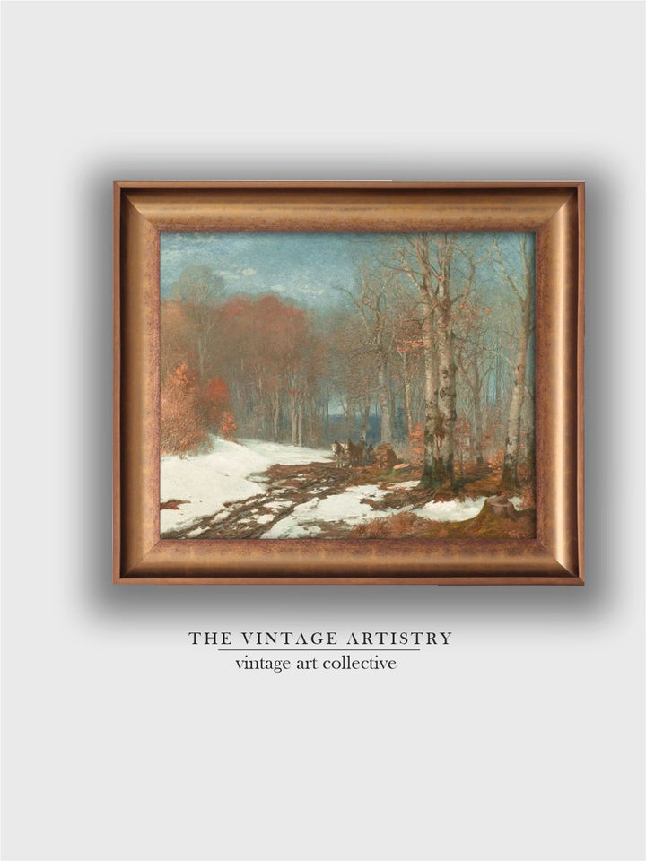 The Vintage Artistry Brownforest Painting Wall Art