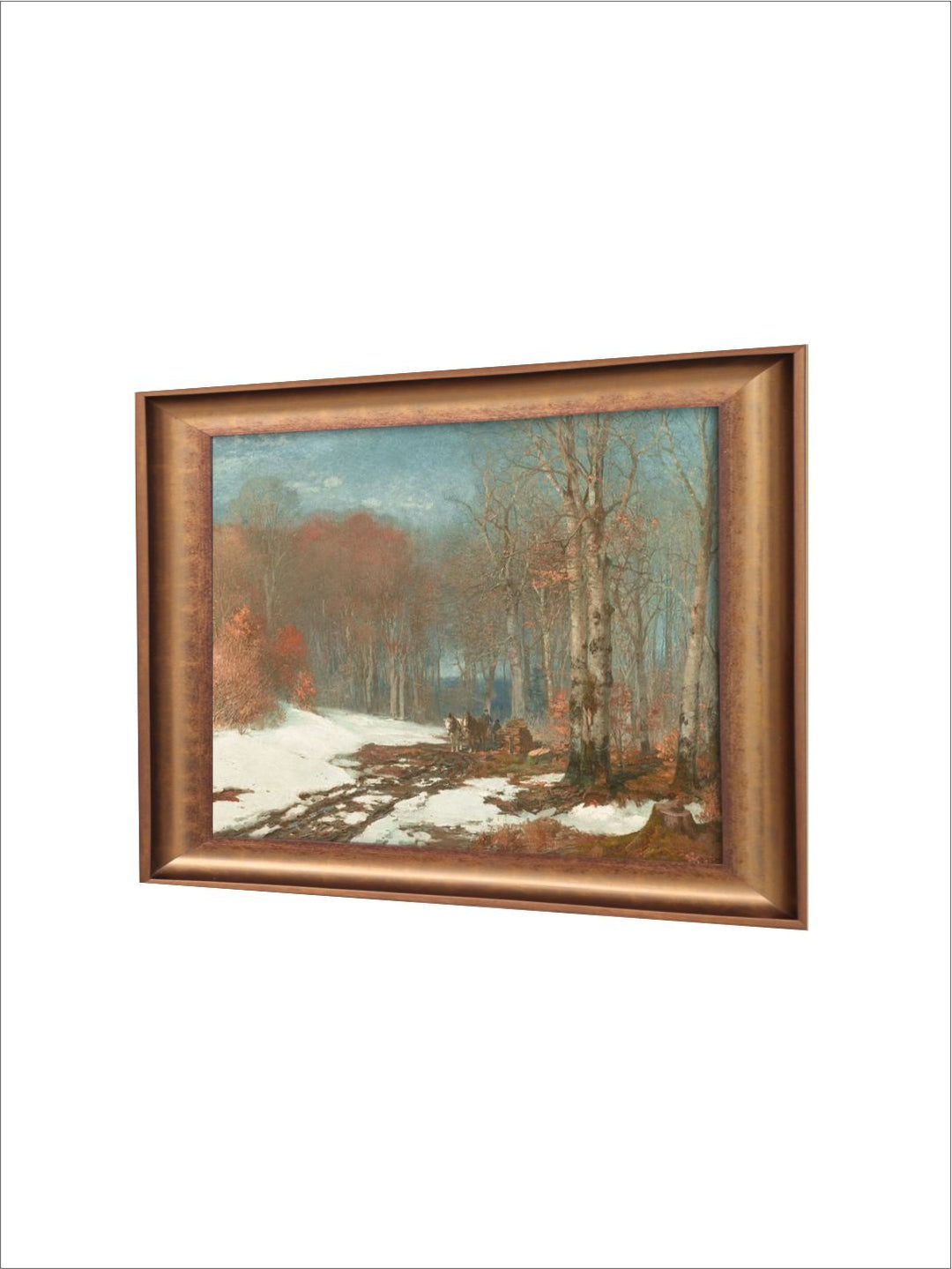 The Vintage Artistry Brown & Whitepainting Wall Art