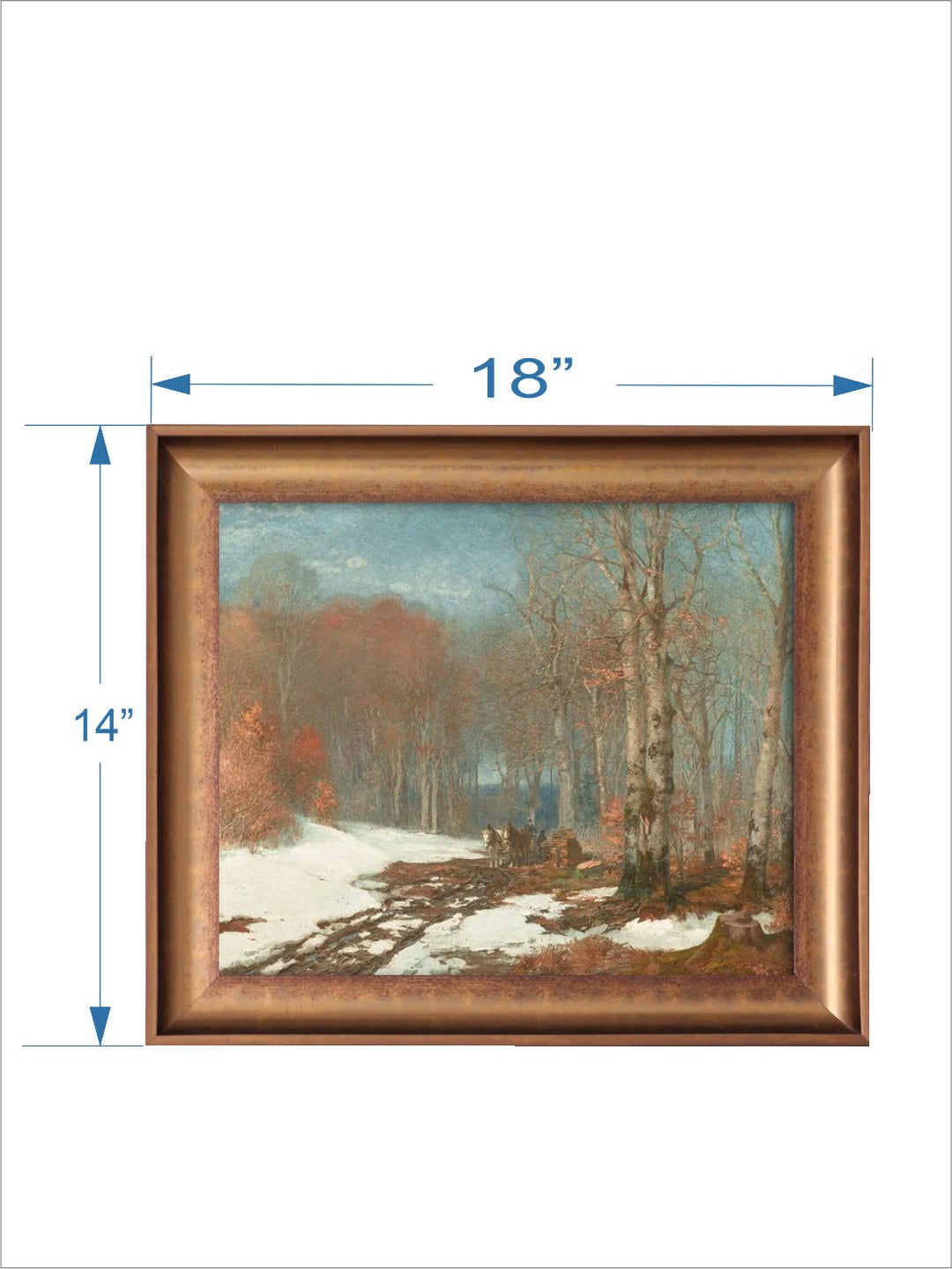 The Vintage Artistry Brown & Whitepainting Wall Art