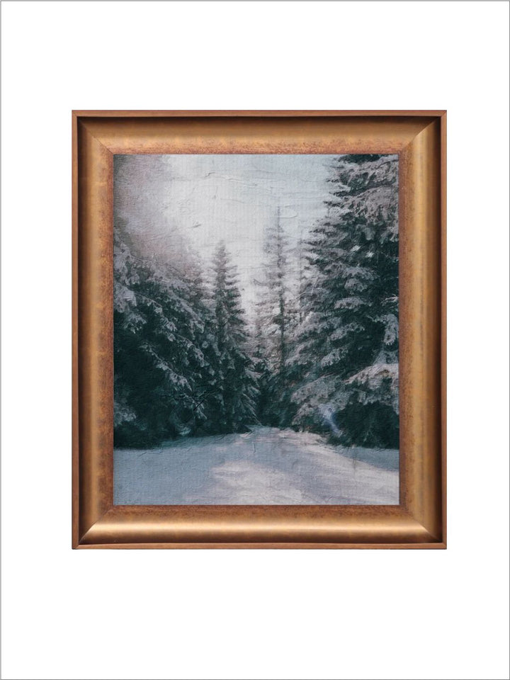 The Vintage Artistry Winter Pine Trees Wall Art