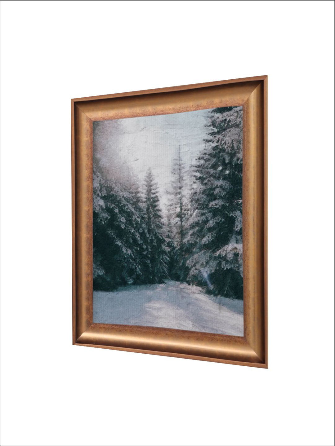 The Vintage Artistry Winter Pine Trees Wall Art