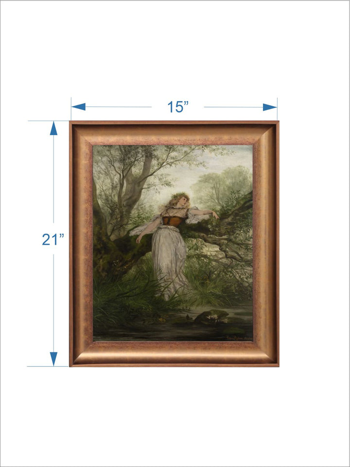The Vintage Artistry Green & Brownprintable Painting Wall Art