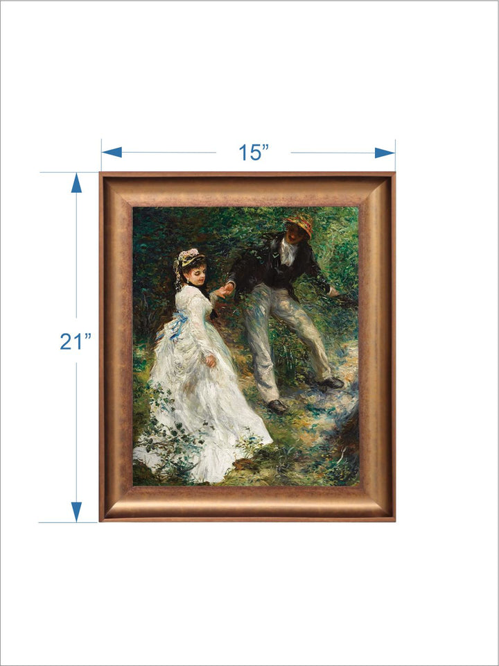 The Vintage Artistry Green & Brownpainting Wall Art
