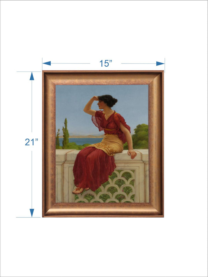 The Vintage Artistry Blue & Brown Famous Paintings Wall Art