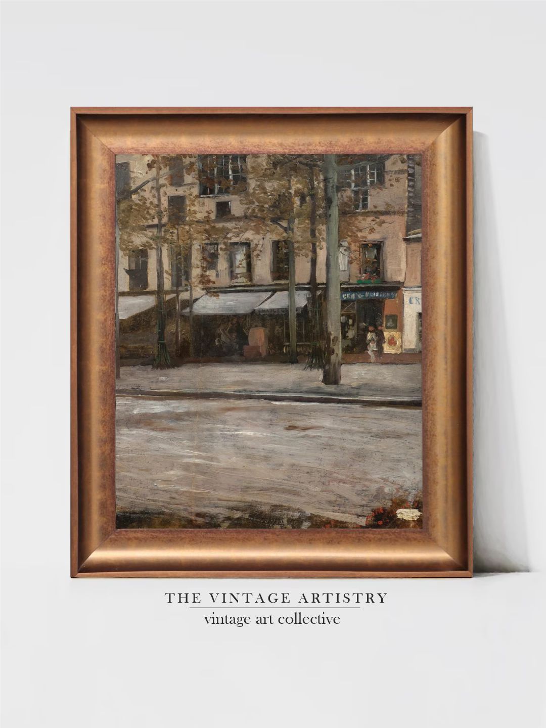 The Vintage Artistry Brown Moody Still Life Wall Art