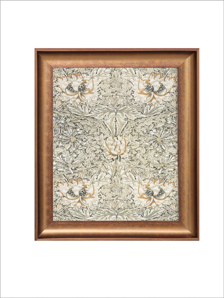 The Vintage Artistry White & Brown Nouveau Painting Wall Art