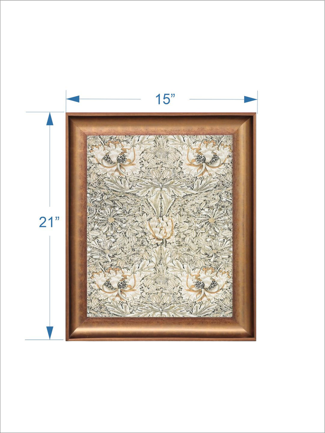 The Vintage Artistry Beigetextile Painted Wall Art