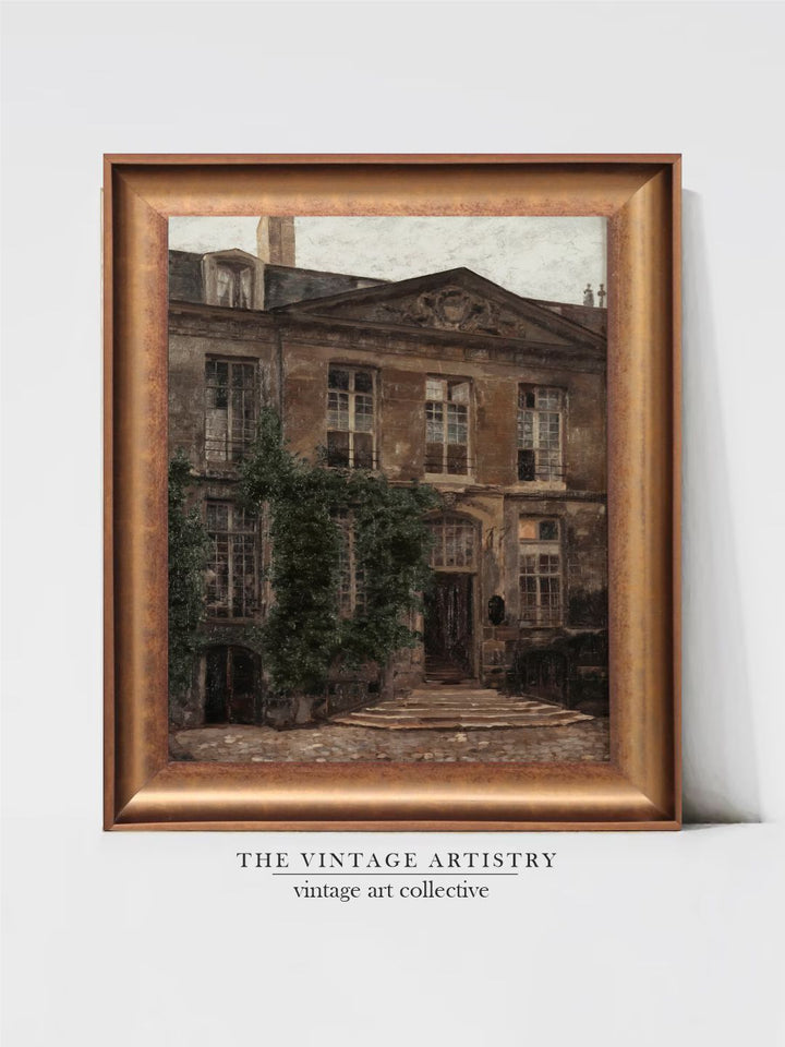 The Vintage Artistry Brown & Black Printed Framedwall Art
