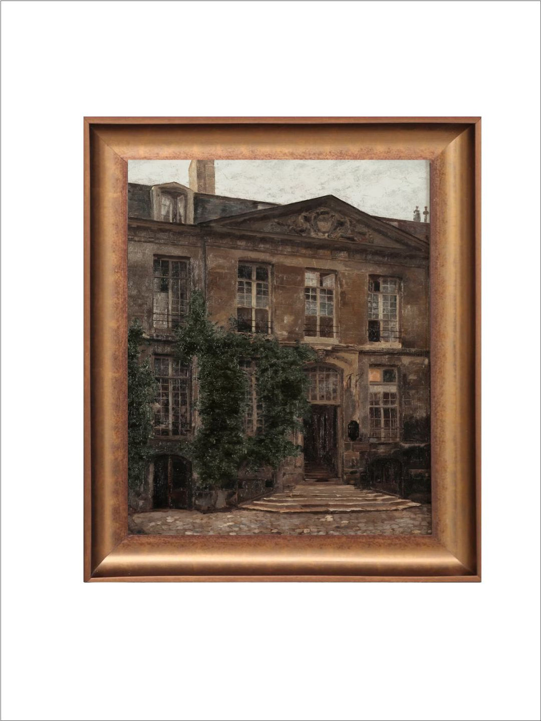 The Vintage Artistry Brown & Black Printed Framedwall Art