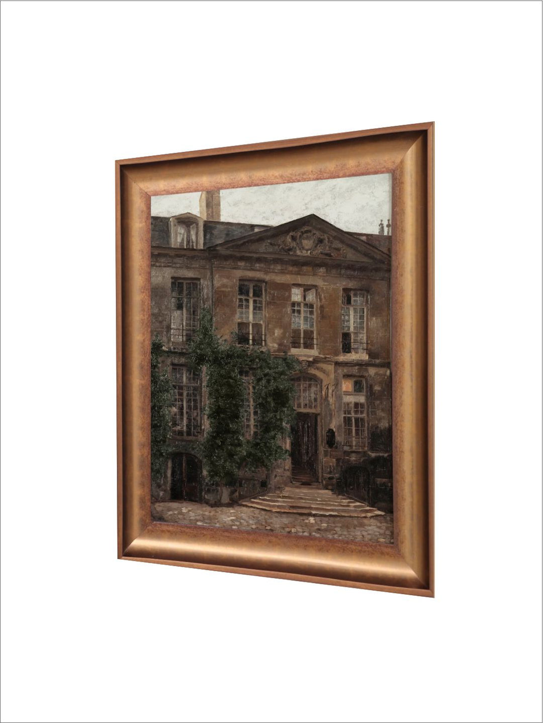 The Vintage Artistry Brown & Black Printed Framedwall Art