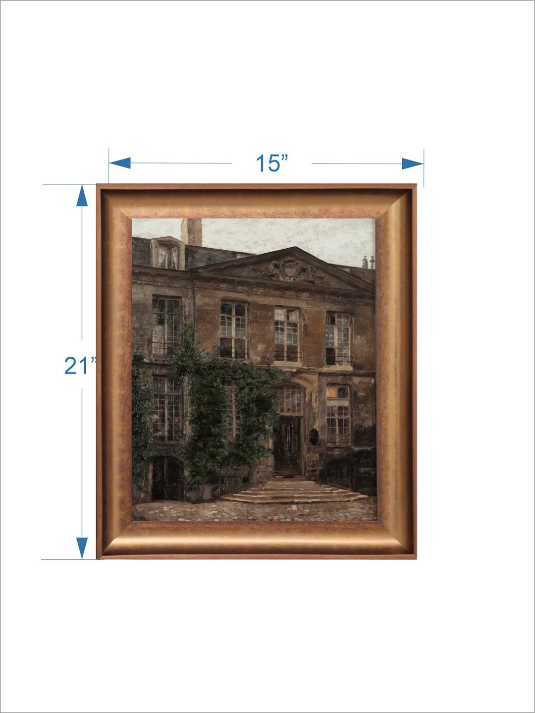 The Vintage Artistry Brown & Black Printed Framedwall Art