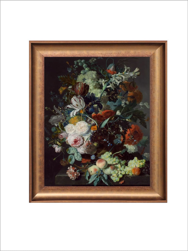 The Vintage Artistry Floral Painted Wall Art