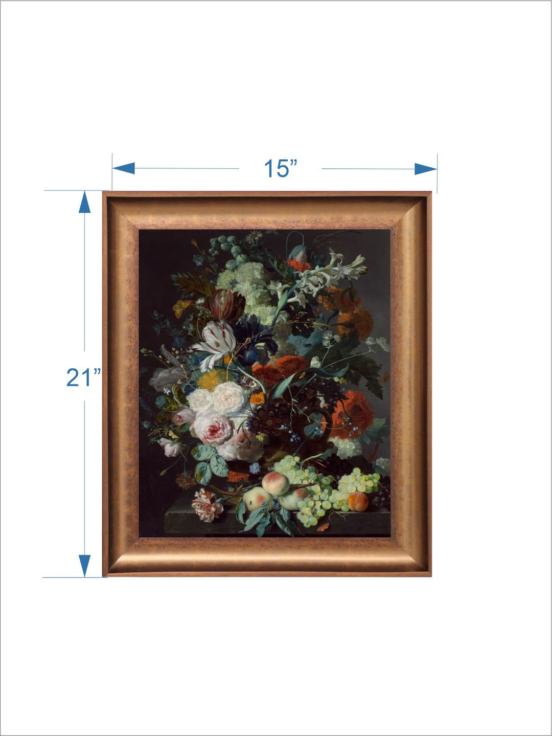 The Vintage Artistry Floral Painted Wall Art
