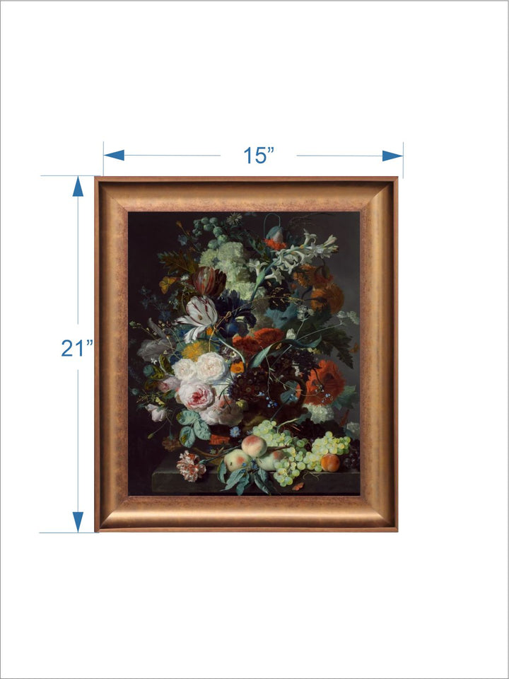The Vintage Artistry Floral Painted Wall Art