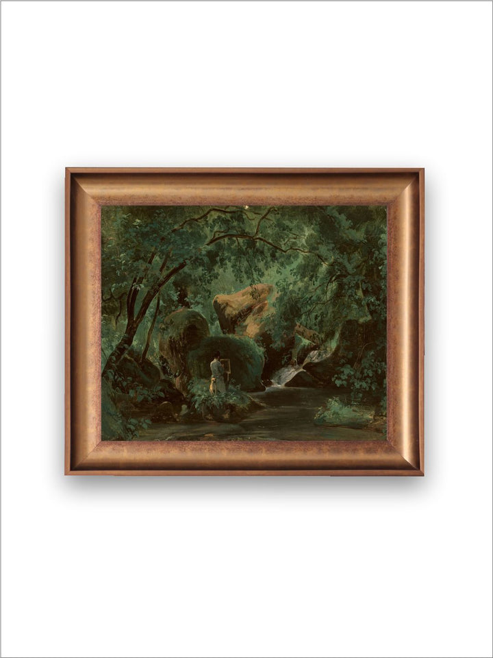 The Vintage Artistry Green & Brown Woodlands Wall Art