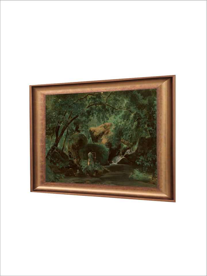 The Vintage Artistry Green & Brown Woodlands Wall Art