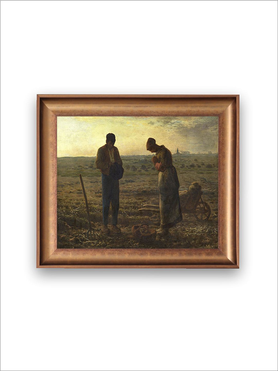The Vintage Artistry Green & Brown Classic Wooden Framed Painting Wall Art