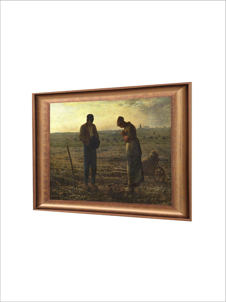 The Vintage Artistry Green & Brown Classic Wooden Framed Painting Wall Art