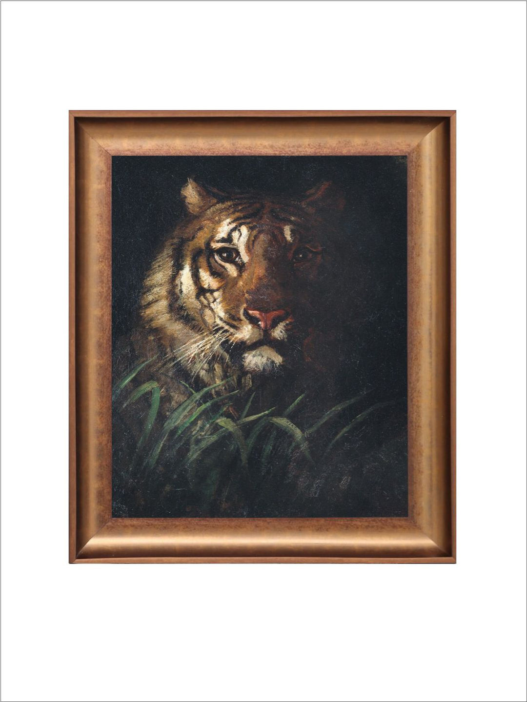 The Vintage Artistry Tiger Painting Wall Art