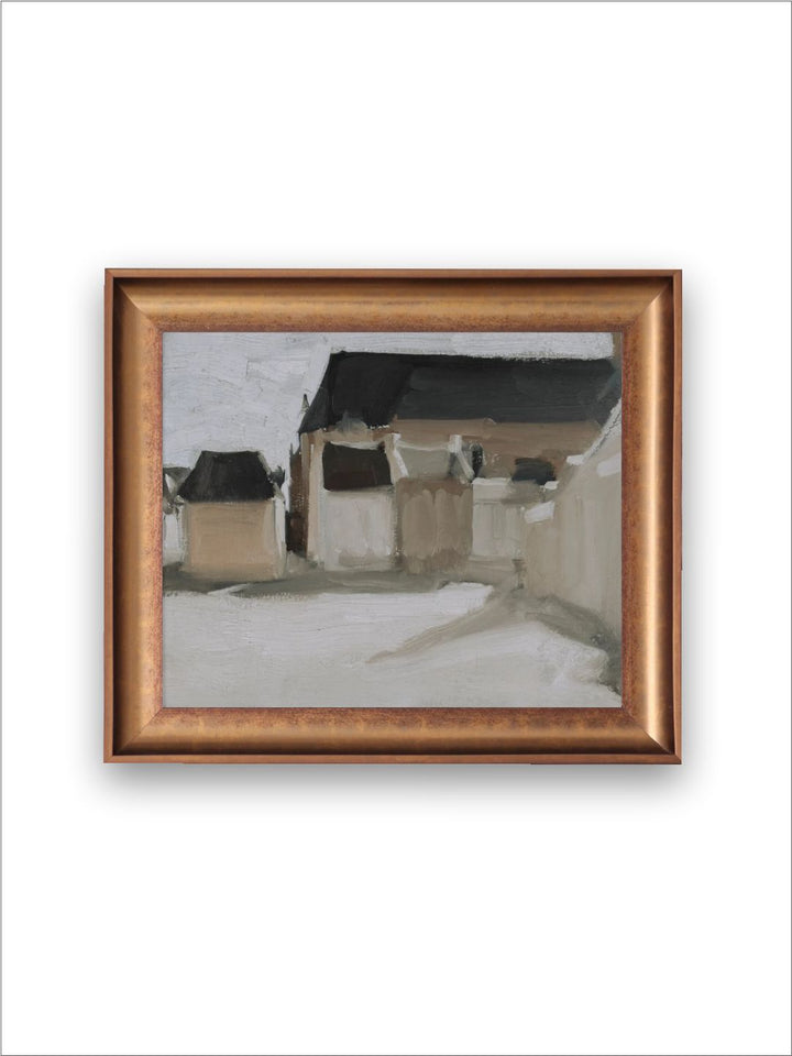 The Vintage Artistry Beige & Grey Neutral Wall Art