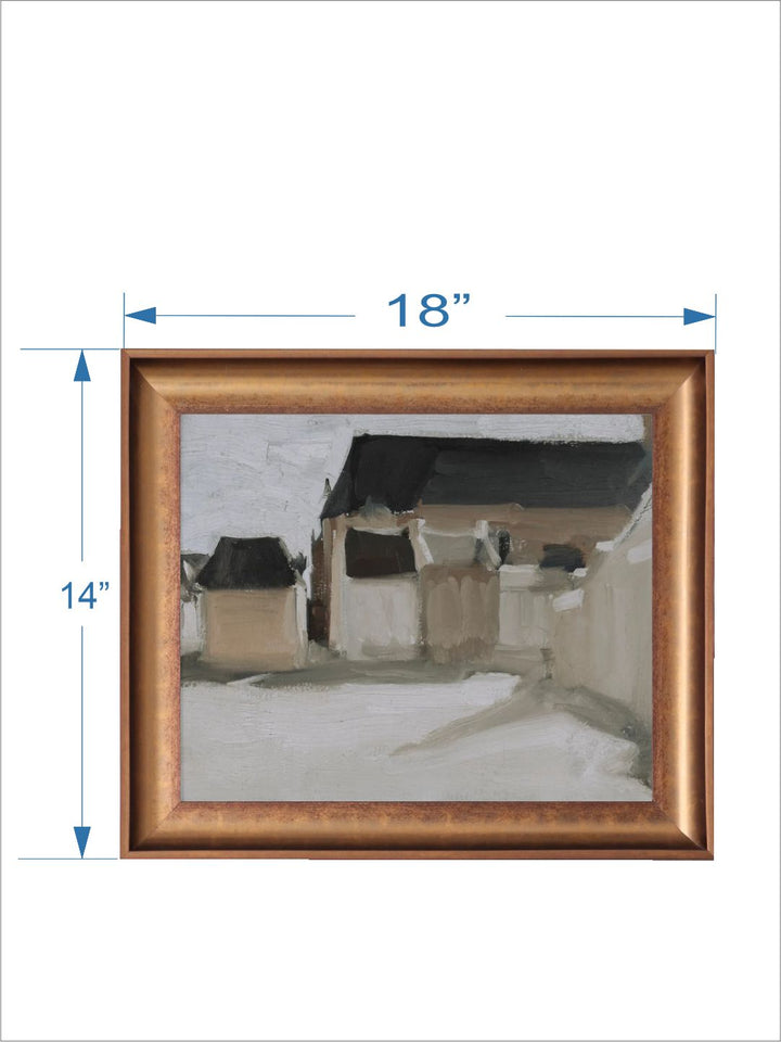 The Vintage Artistry Beige & Grey Neutral Wall Art