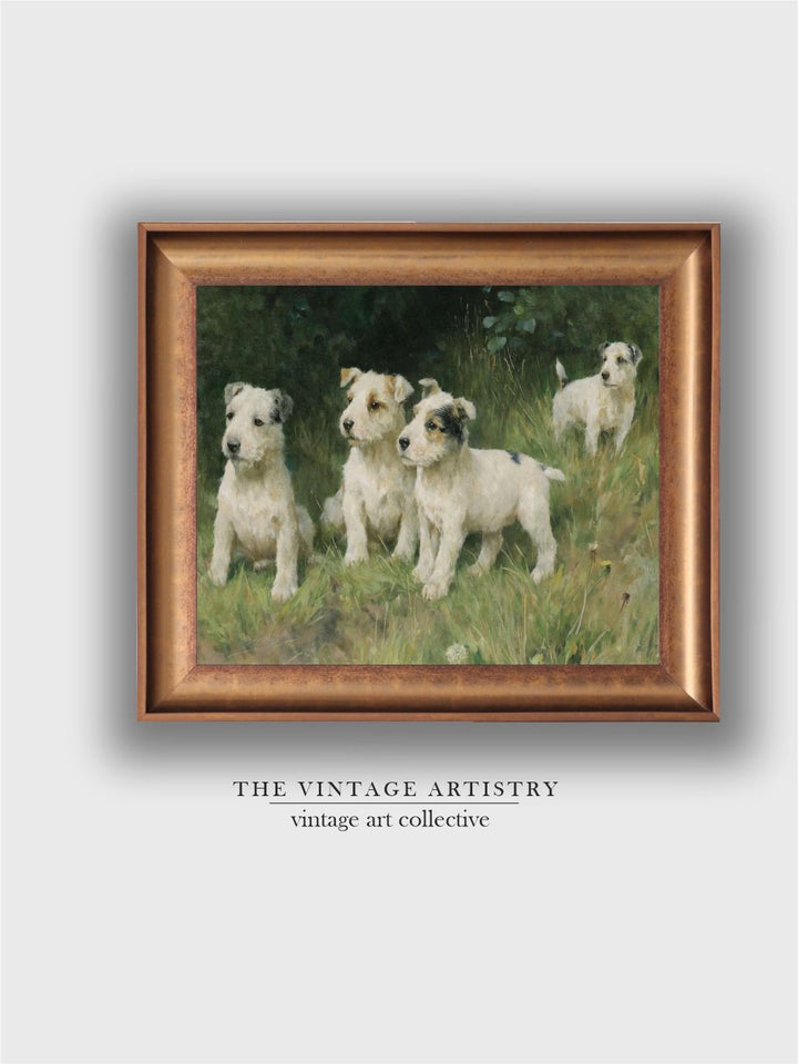 The Vintage Artistry White & Green Rising Generation Painting Wall Art