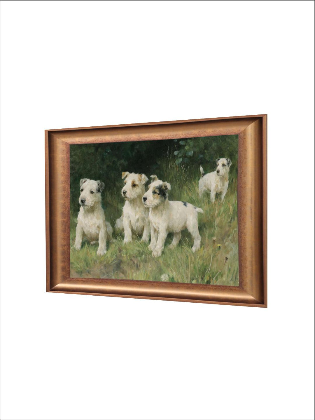 The Vintage Artistry White & Green Rising Generation Painting Wall Art
