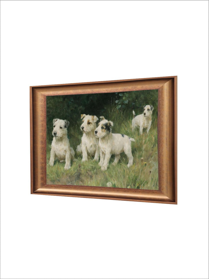 The Vintage Artistry White & Green Rising Generation Painting Wall Art