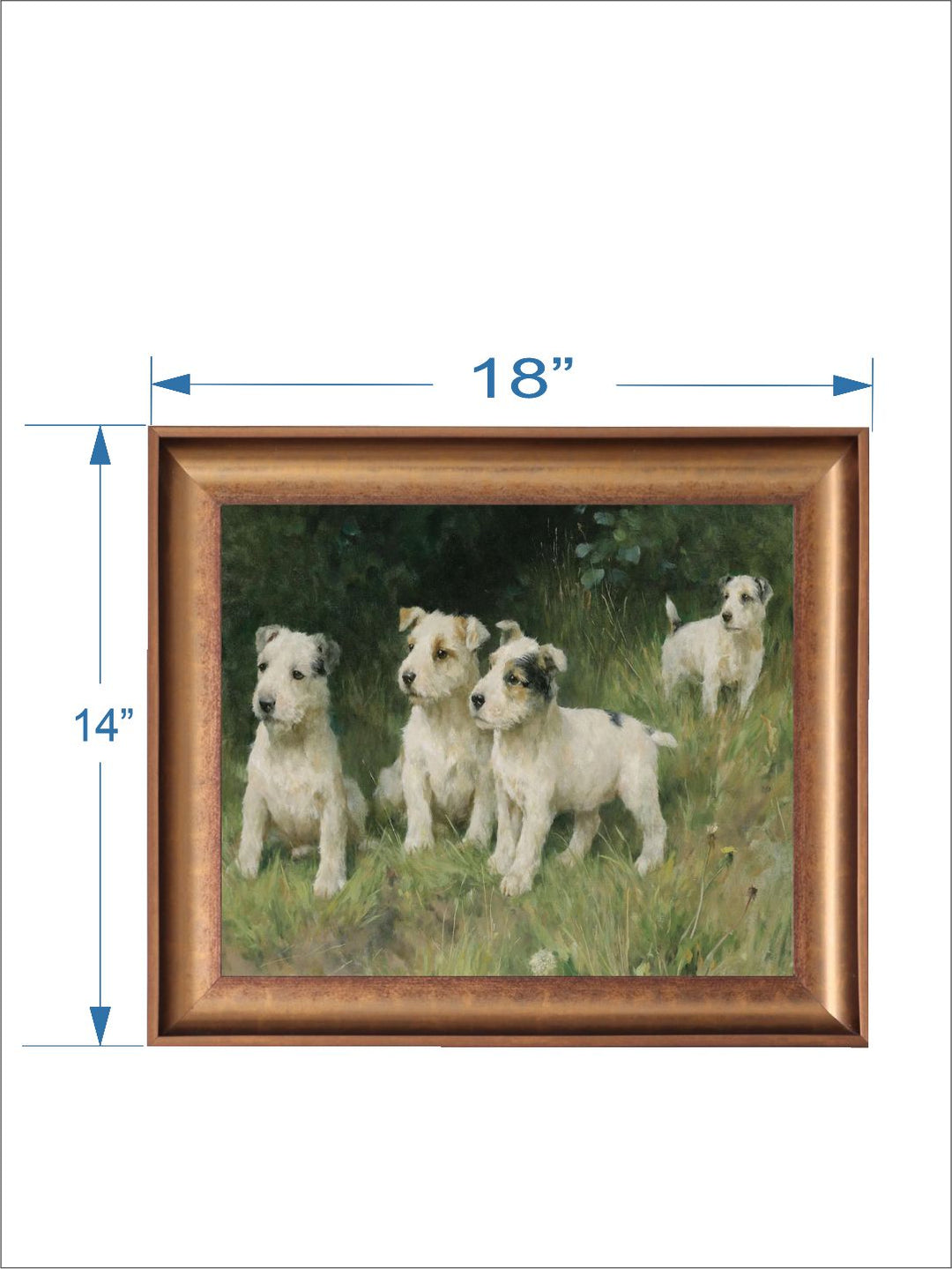 The Vintage Artistry White & Green Rising Generation Painting Wall Art