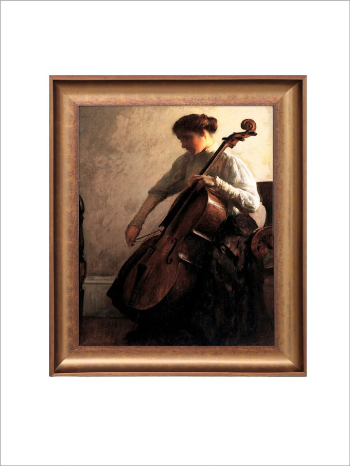 The Vintage Artistry White & Brownoil Portrait Painting Wall Art