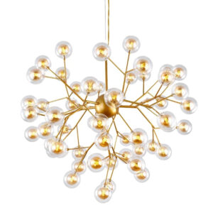 nordic modern minimalist firefly creative glass ball bubble lamp living room led avize chandeliers pendant lights