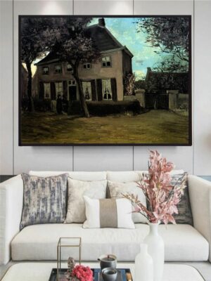 “Parsonage At Nuenen By Van Gogh Wall Art”